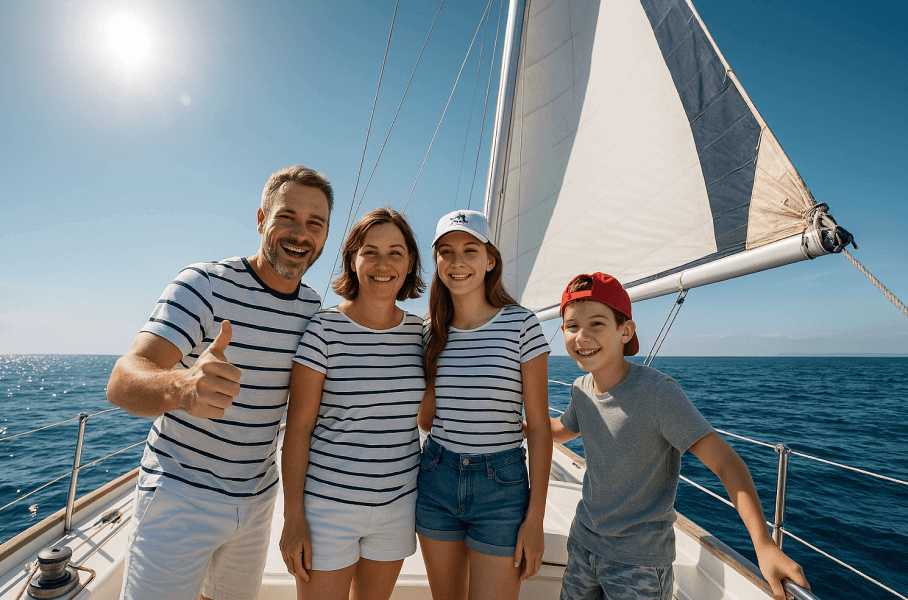 Boat Trip with Kids and Family Boat Charter Guide